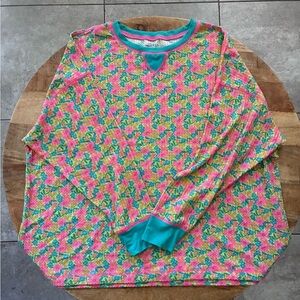 Natural Life Waffle Pajama Top